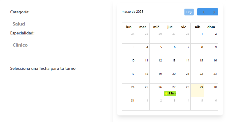 calendario salud
