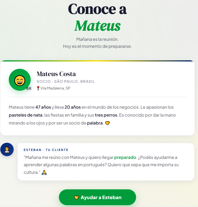 Conoce a Mateus